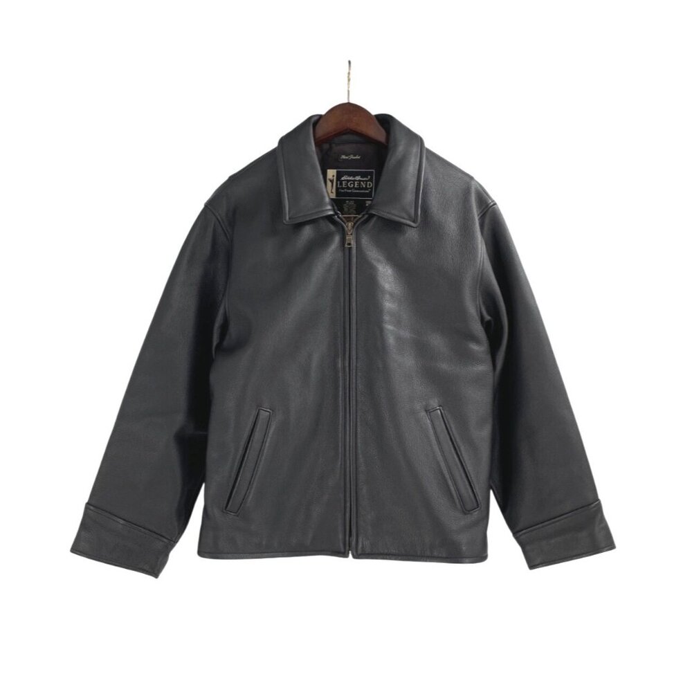 Eddie Bauer Stine Motorcycle Leather Jacket Womens Small Black Adjustable Baddie